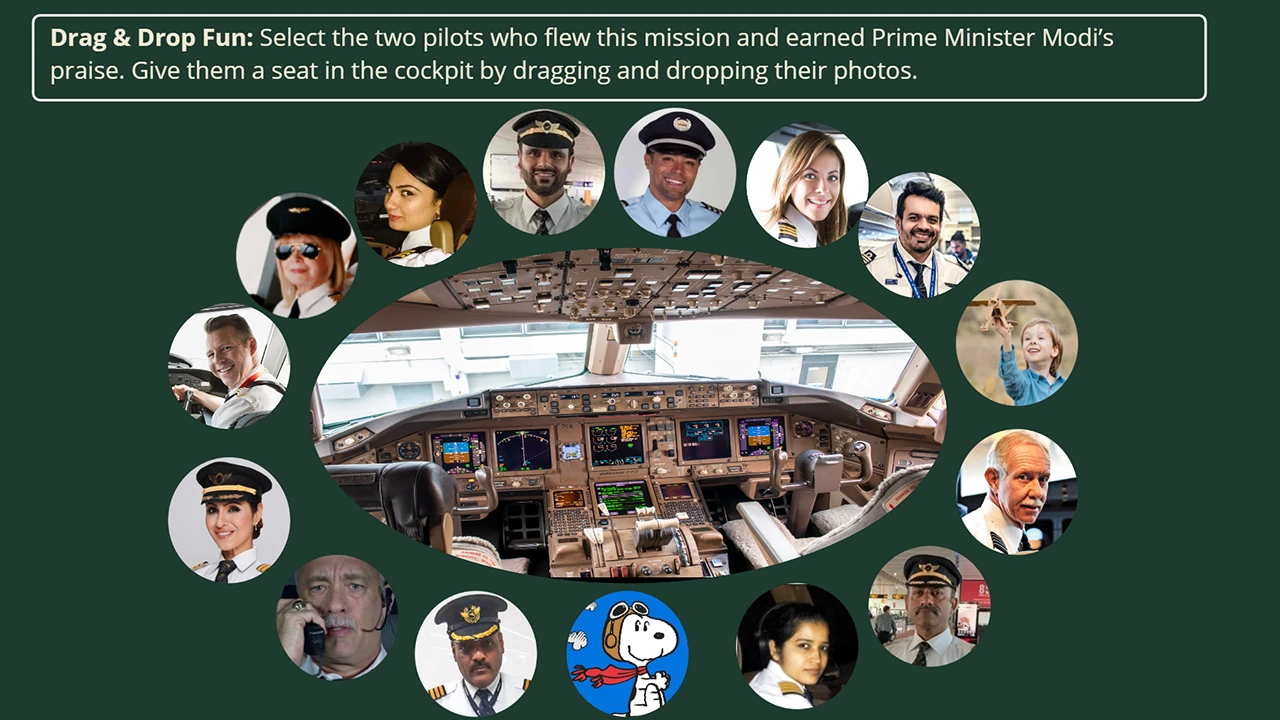 Storyline learning sample preview Preview of the interactive Storyline learning experience